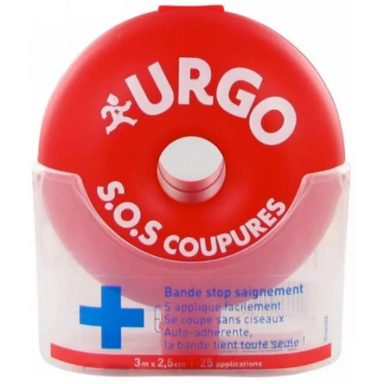 Urgo S.O.S Coupures 3 m x 2,5 cm