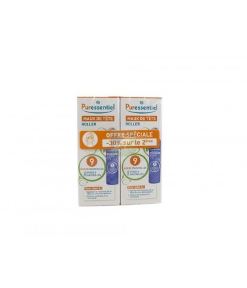 Puressentiel Roll'on Maux de tête 2 x 5 ml