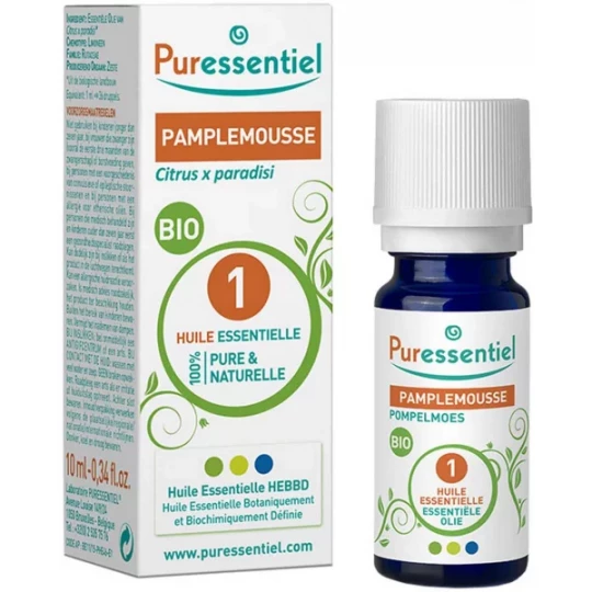 Puressentiel Pamplemousse Bio Huile Essentielle 10 ml