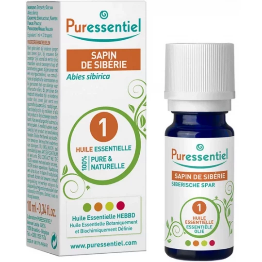 Puressentiel Sapin de Sibérie Huile Essentielle 10 ml