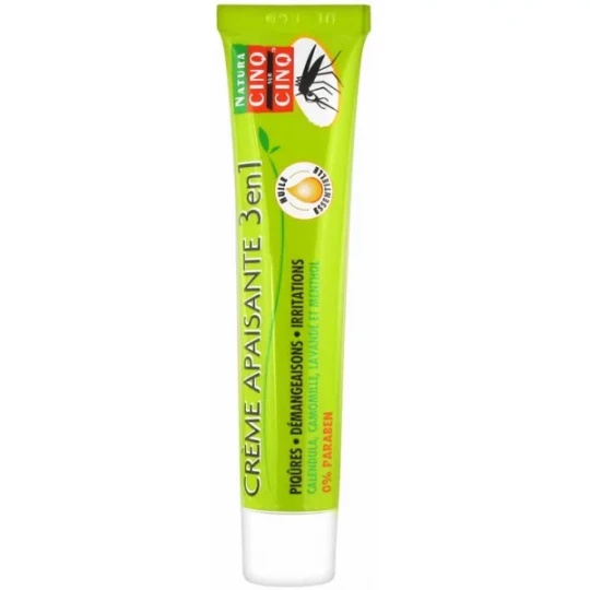 Cinq sur Cinq Crème Apaisante 3 en 1 40 g