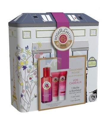 Roger&Gallet Gingembre Rouge Rituel Energisant + 1 Boîte Offerte