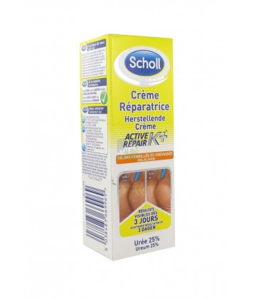 Scholl Active Repair K+ Crème Réparatrice 60 ml