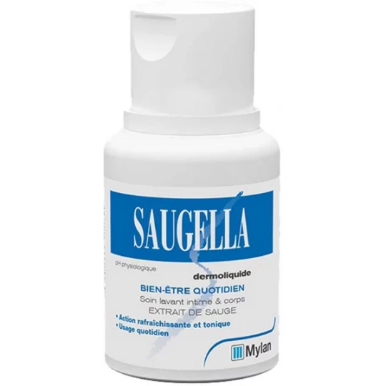 Saugella Dermoliquide Emulsion Lavante Douce 100 ml