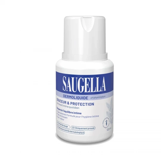 Saugella Dermoliquide Emulsion Lavante Douce 100 ml