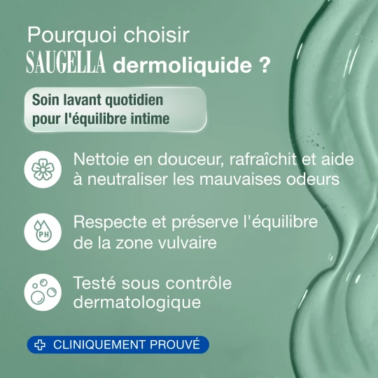Saugella Dermoliquide Emulsion Lavante Douce 100 ml - image 2