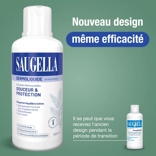 Saugella Dermoliquide Emulsion Lavante Douce 100 ml - image 4