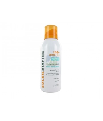 SoleilBiafine Mousse Solaire Effet Fraîcheur SPF50+ 150 ml