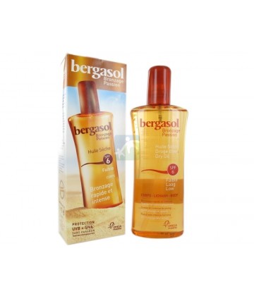 Bergasol Bronzage Passion Huile Sèche SPF6 125 ml