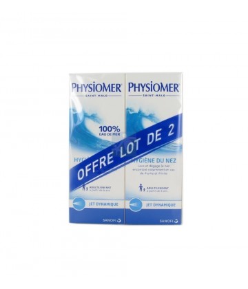 Physiomer Jet Dynamique Enfants-Adultes 2 x 135 ml