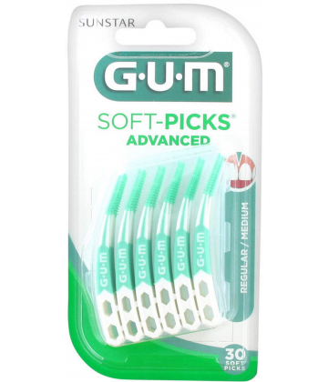 GUM Soft-Picks Interdentaire Regular Advanced x 30