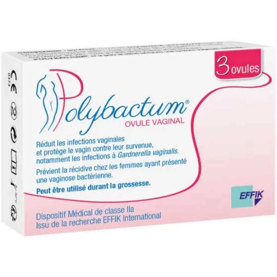 Polybactum Ovule Vaginal x 3