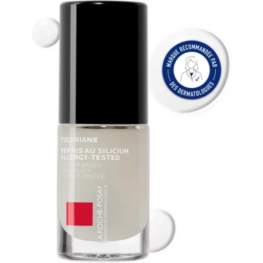 La Roche-Posay Silicium Vernis à Ongles Fortifiant 01 Mat 6 ml
