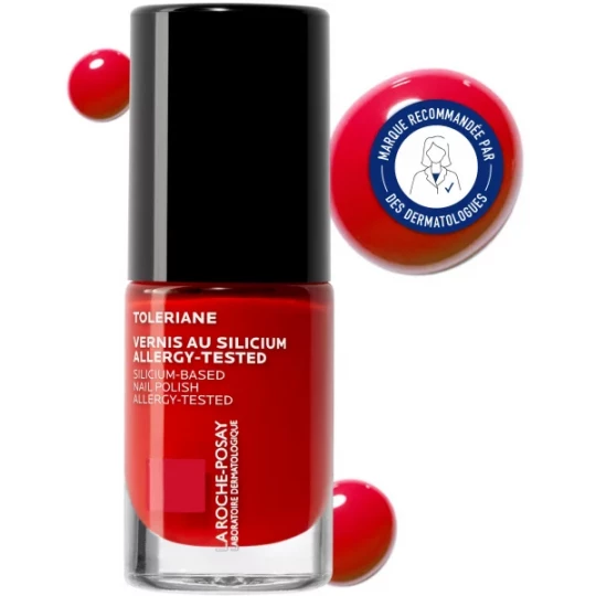 La Roche-Posay Silicium Vernis à Ongles Fortifiant 24 Rouge Parfait 6 ml