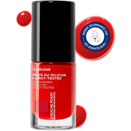 La Roche-Posay Silicium Vernis à Ongles Fortifiant 22 Rouge Coquelicot 6 ml