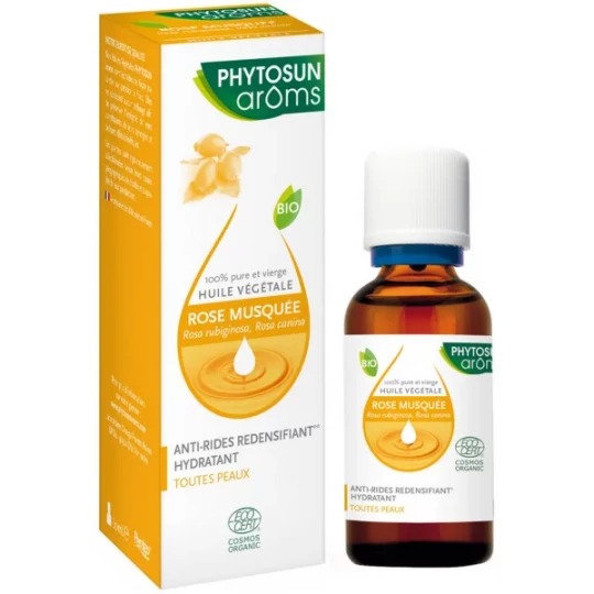 Phytosun Arôms Huile Végétale Bio Rose Musquée 50 ml