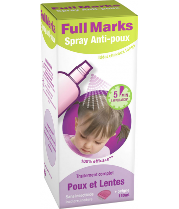 Full Marks Spray Anti-Poux 150 ml