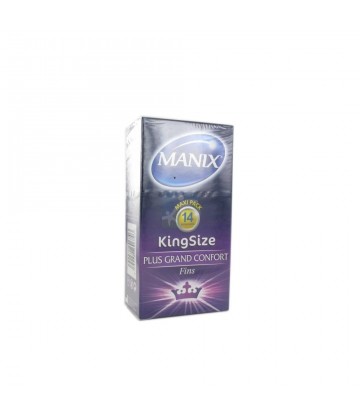Manix Présevatifs King Size Fins x 14