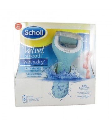 Scholl Velvet Smooth râpe électrique Wet And Dry