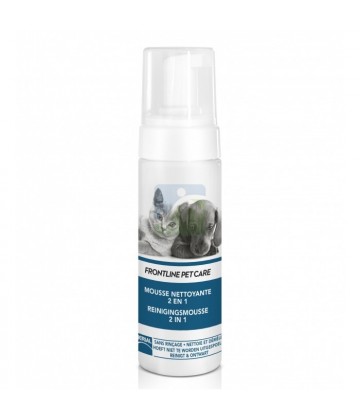 FrontLine Pet Care Mousse Nettoyante 2 en 1 150 ml