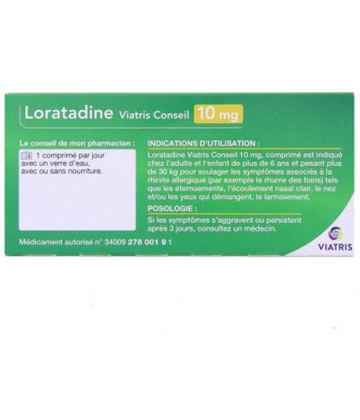 Loratadine Mylan Viatris 10 mg x 7