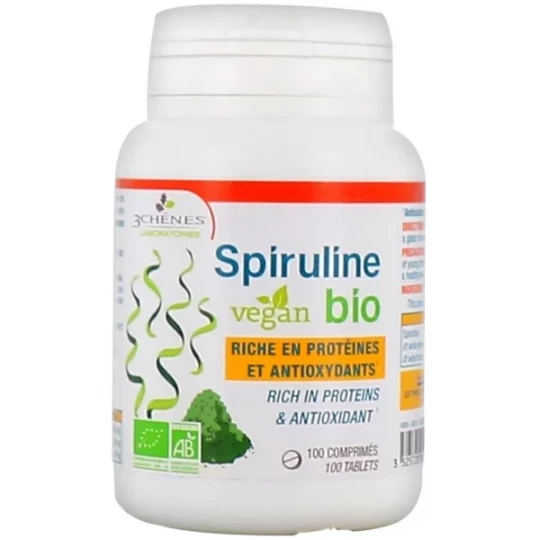 Les 3 Chênes Spiruline de Production Biologique x60