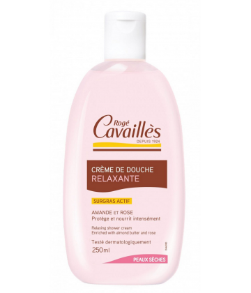 Rogé Cavaillès Crème de Douche Beurre d'Amande et Rose 250 ml