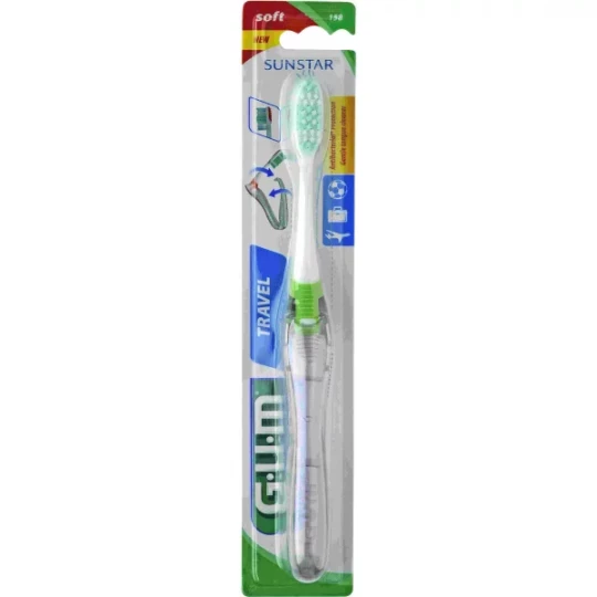 GUM Brosse à Dents Travel 158 Soft