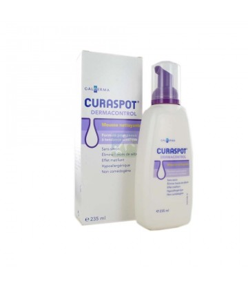 SpotControl Curaspot Dermacontrol Mousse Nettoyante 235 ml
