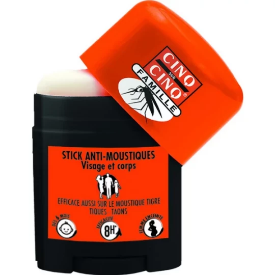 Cinq sur Cinq Famille Stick Anti-Moustiques 20 ml - image 2