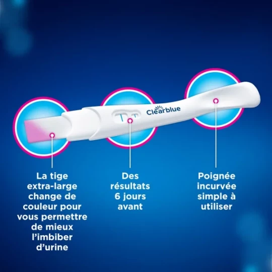 Clearblue Test de grossesse Détection Ultra-Précoce - image 4