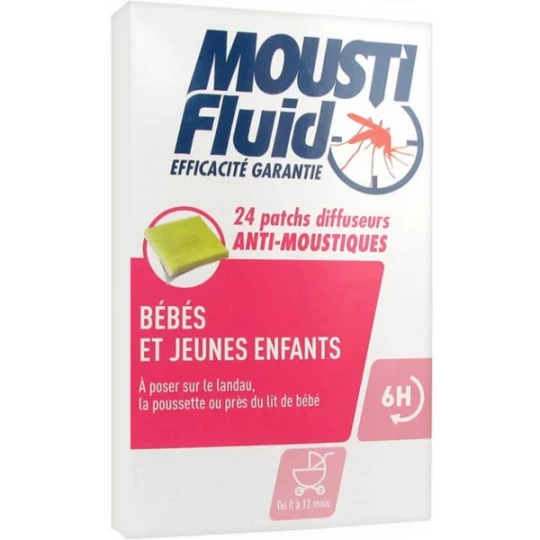 Gifrer Moustifluid Patchs Diffuseurs x 24