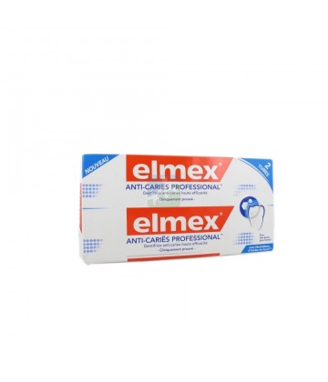 Elmex Anti-caries Dentifrice Professional 2 x 75 ml