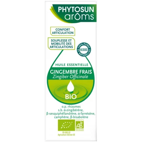 Phytosun Arôms Huile Essentielle Gingembre 5 ml