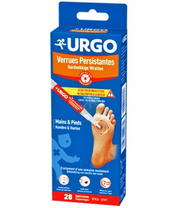 Urgo Stylo Verrues Persistantes Mains & Pieds 