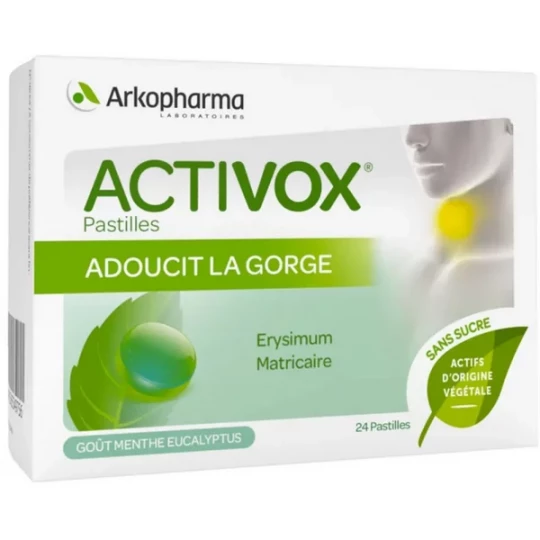 Activox Gorge Menthe Eucalyptus x 24