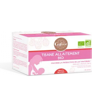 Gifrer Tisane Allaitement Fruits Rouges Maman x 20