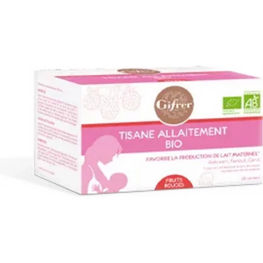 Gifrer Tisane Allaitement Fruits Rouges Maman x 20