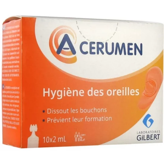 Gilbert A-Cérumen Unidoses x 10