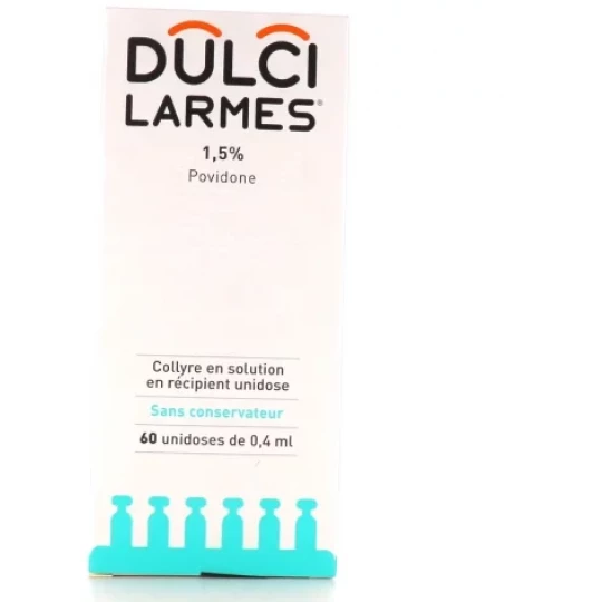 Dulcilarmes Collyre 1,5% Unidoses x 60