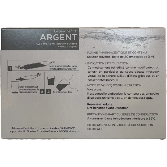Granions d'Argent 0,64 mg/2 ml x 30 - image 2