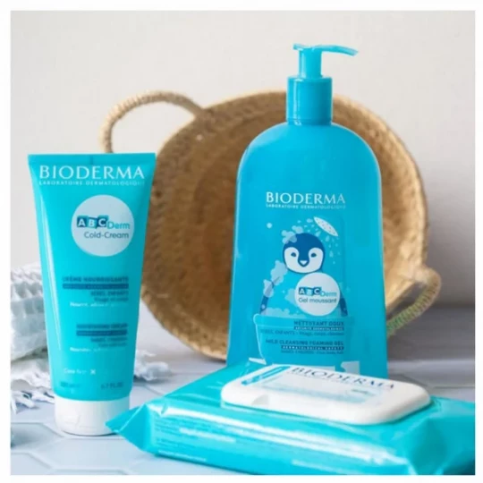 Bioderma ABCDerm Gel Moussant Nettoyant Doux 1 L - image 4