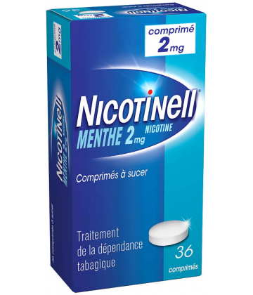 Nicotinell Menthe 2 mg Comprimés à sucer x 36