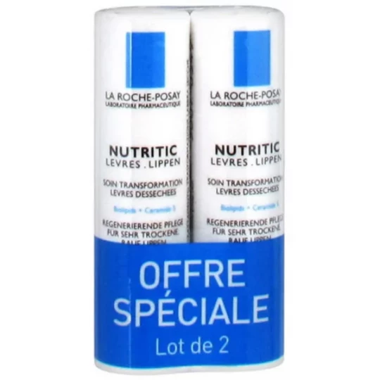 La Roche-Posay Nutritic Lèvres 2 x 4,7 ml