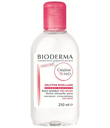 Bioderma Créaline TS H2O solution micellaire nettoyante apaisante 250 ml