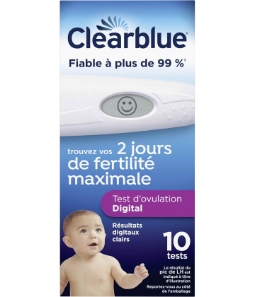 Clearblue Test d'ovulation Digital