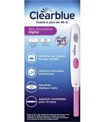Clearblue Test d'ovulation Digital