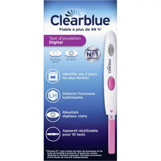 Clearblue Test d'ovulation Digital - image 8