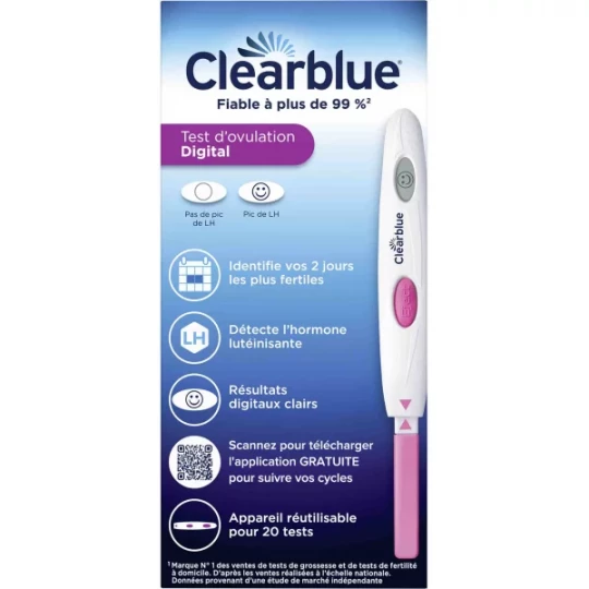 Clearblue Test d'ovulation Digital - image 9