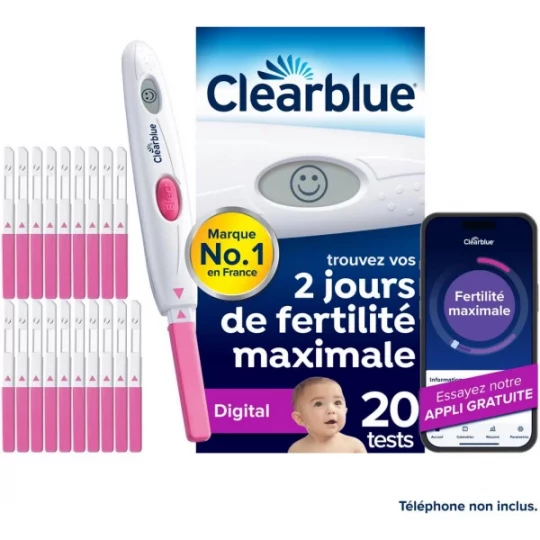 Clearblue Test d'ovulation Digital